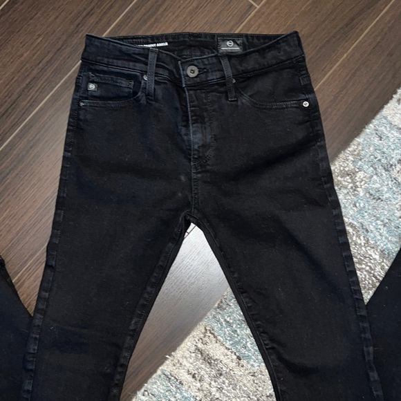 AG Farrah High Rise Raw Hem Ankle Skinny Jeans, 24R - Picture 6 of 8